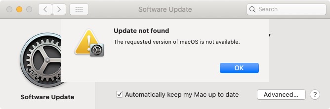 I Cannot Update To Big Sur Apple Community