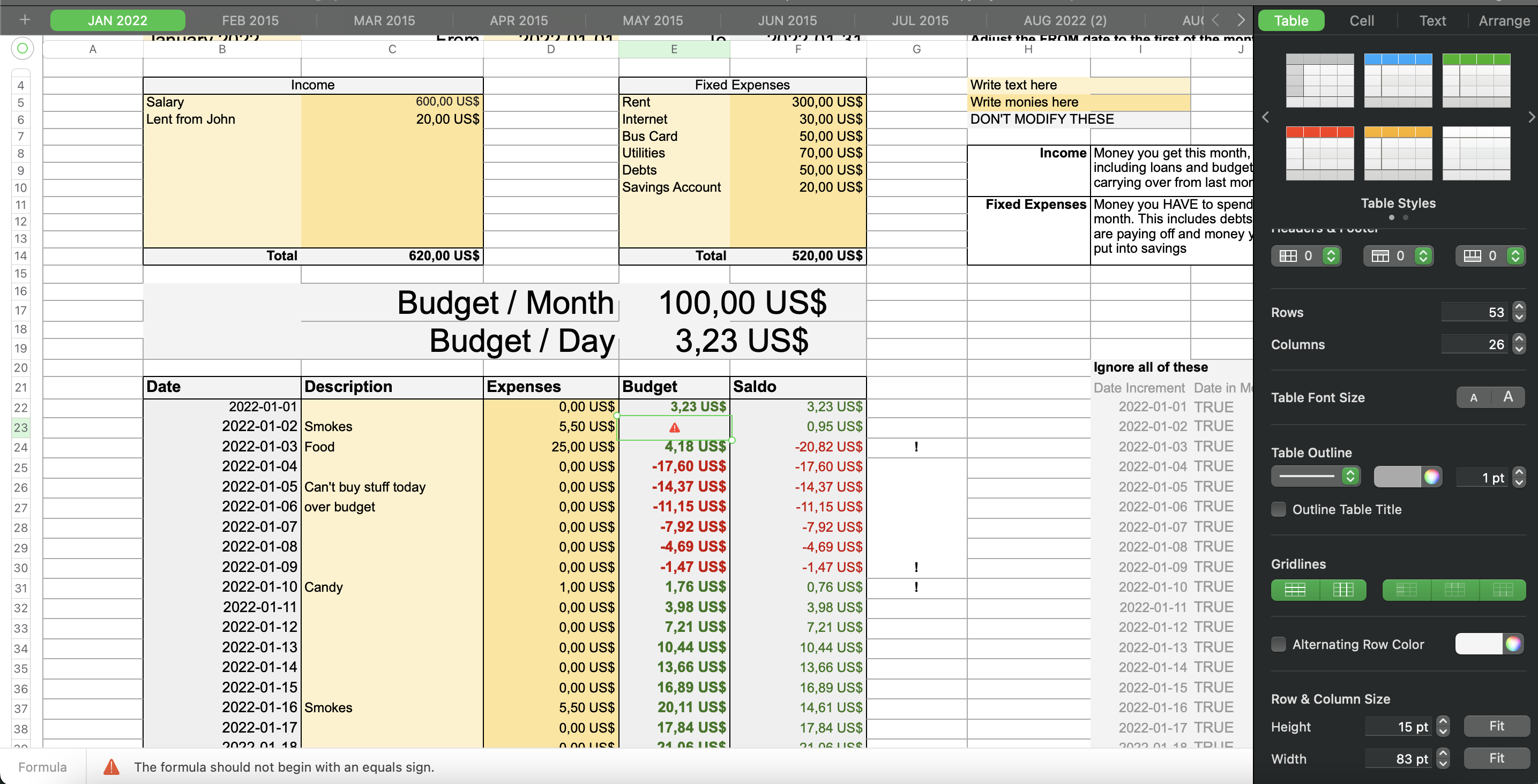 Convert Google sheets/Excel formulas to N… - Apple Community