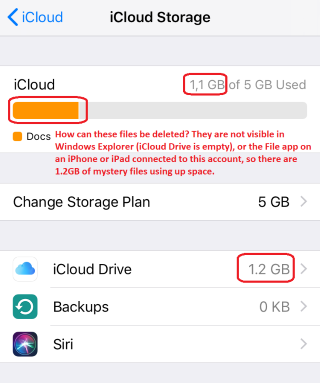 Cannot Empty Icloud Storage Apple Community