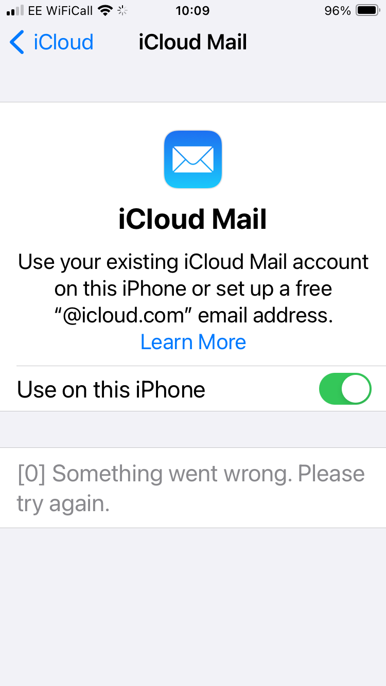 iPhone SE 17.2.1 iCloud email stopped wor… Apple Community