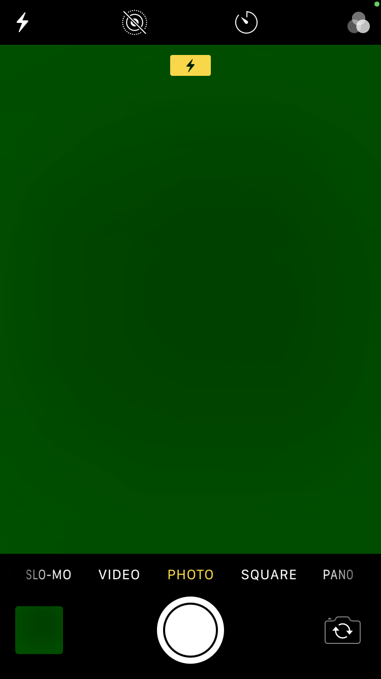 Iphone 8 front camera shows green tint af… Apple Community