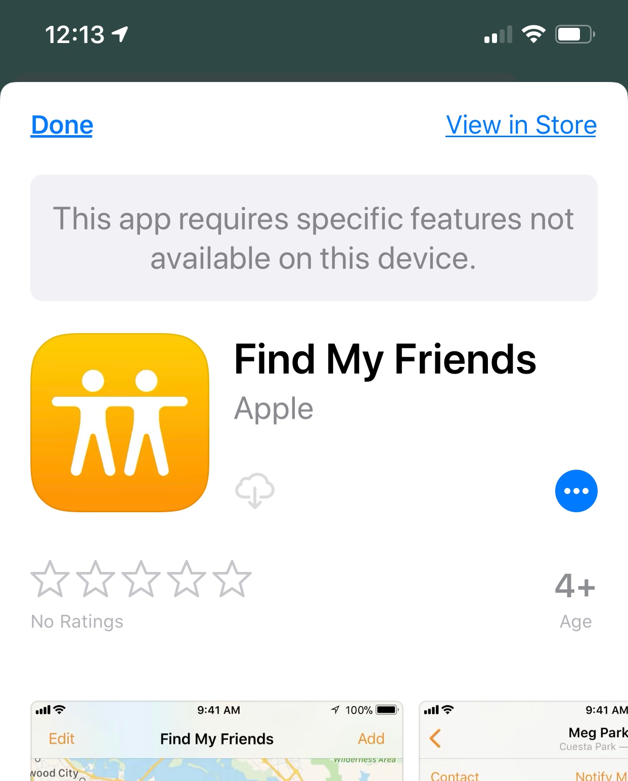 Missing Find My Friends App Apple Community