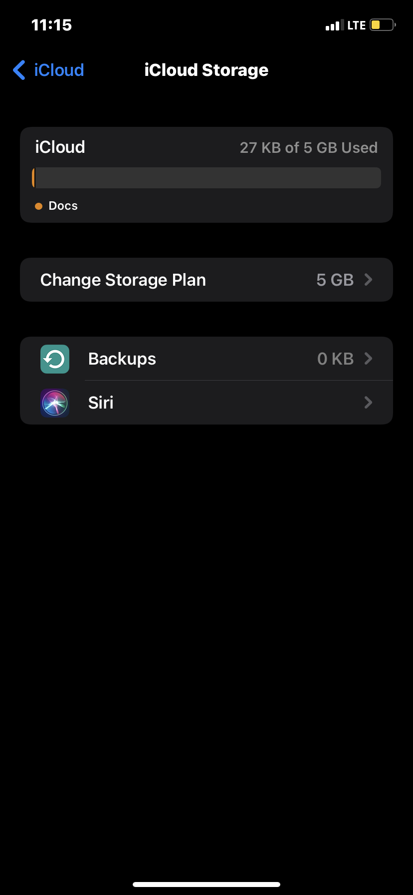 27kb-left-in-empty-icloud-storage-apple-community