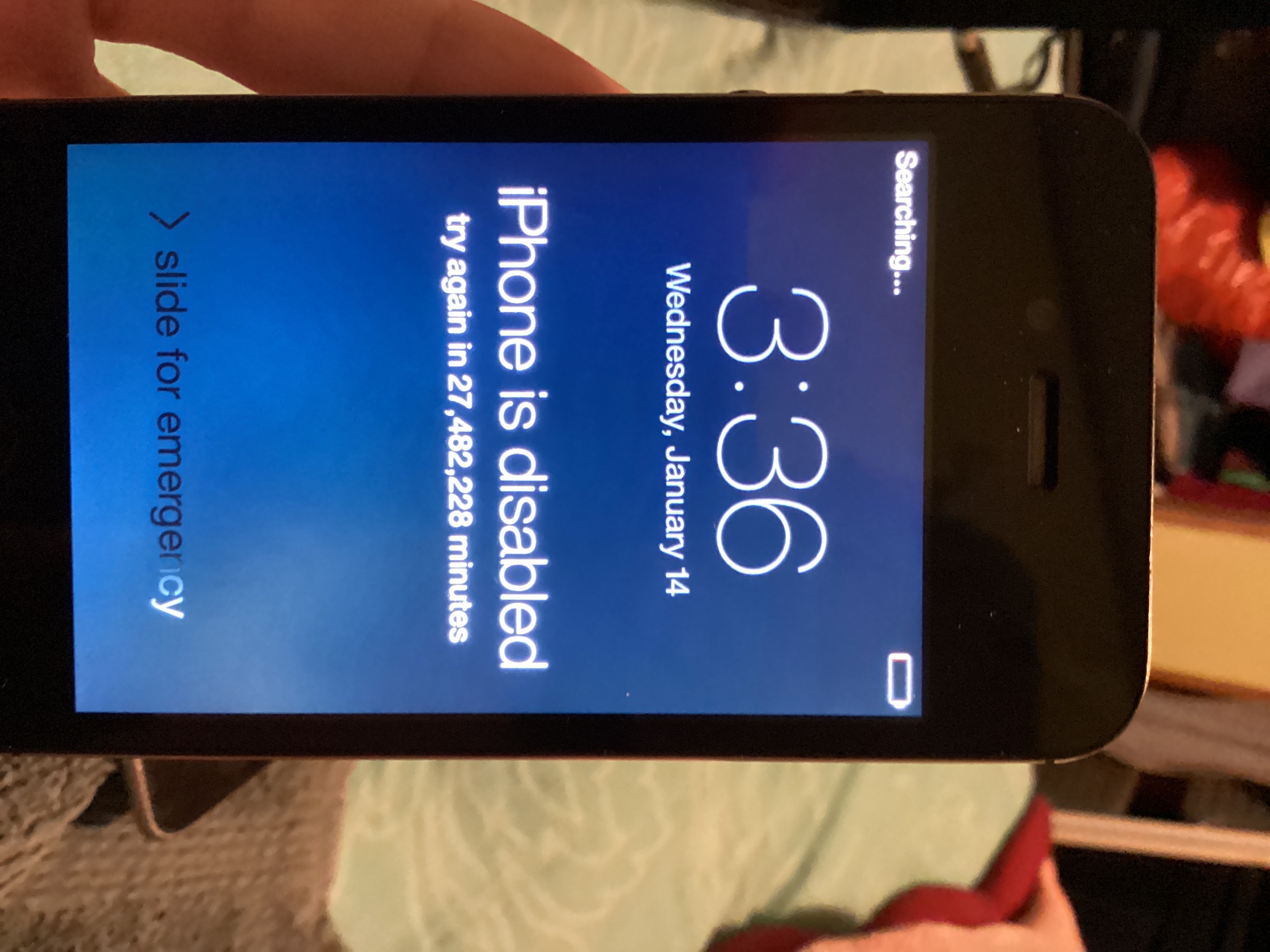 My iPhone is disabled Apple Community