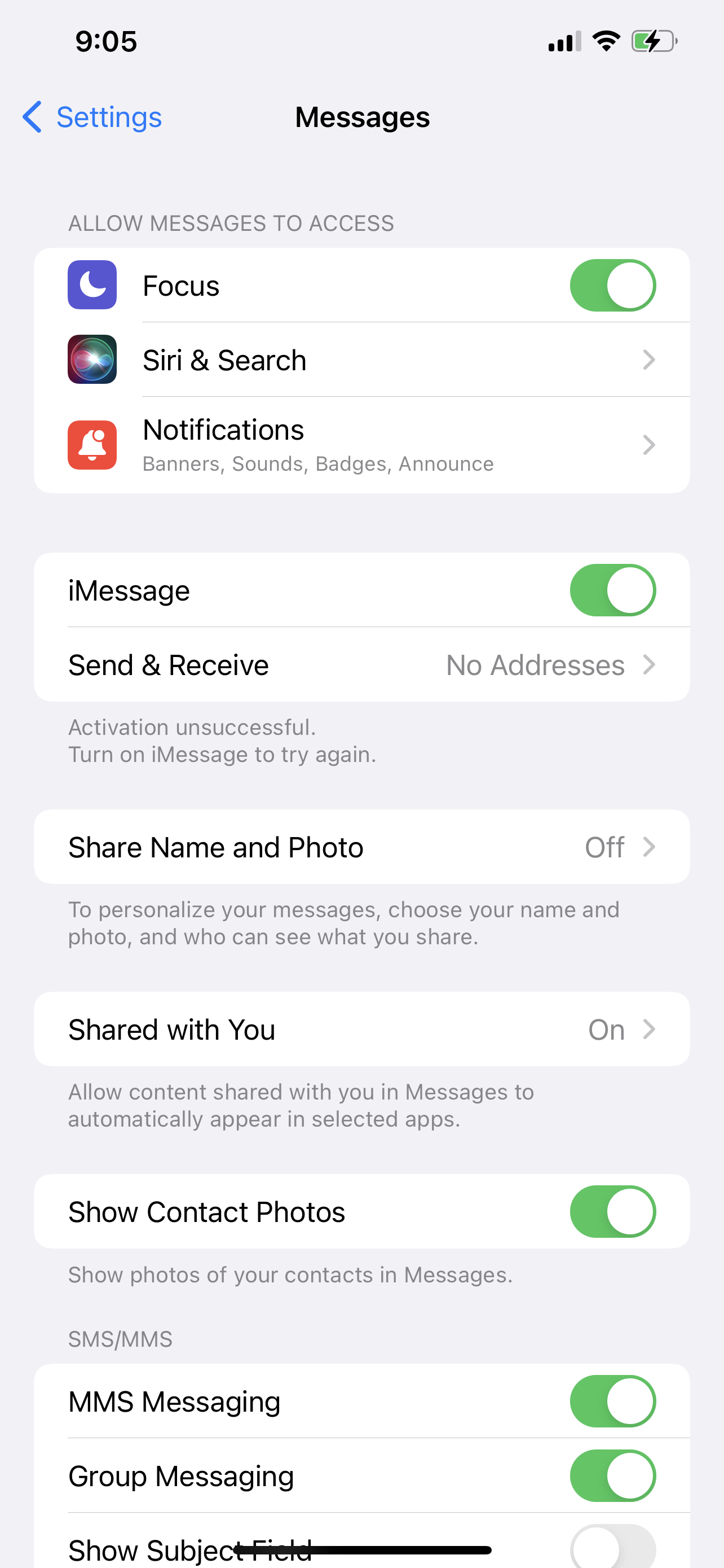 My IMessages Is Not Activating - Apple Community