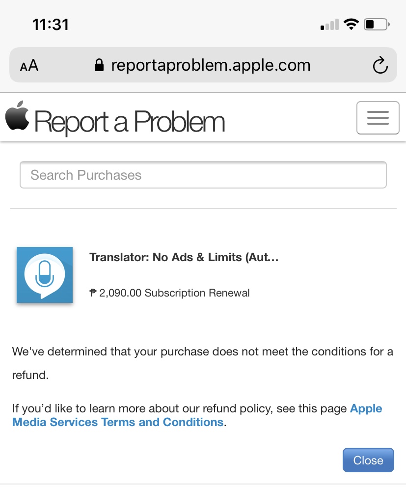 Refund scam subscription - Apple Community