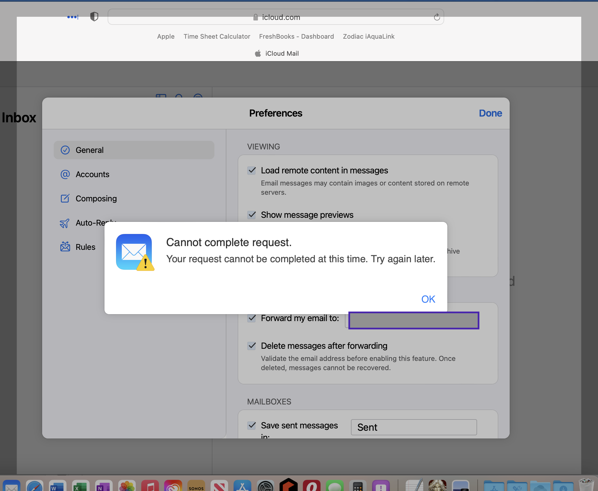 How to set up iCloud email forwarding to another address