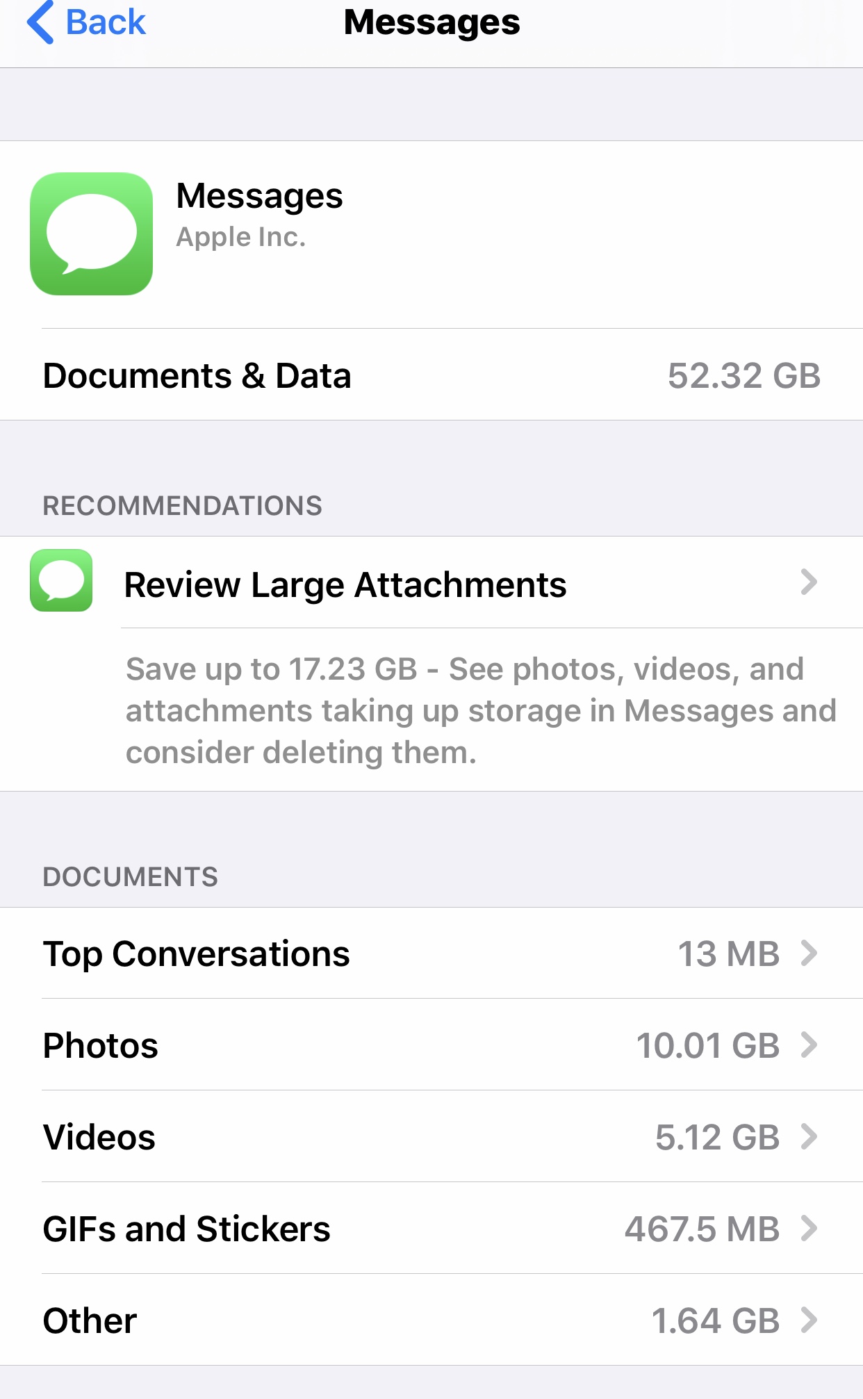 Photos in iMessage disappeared after ios1… Apple Community