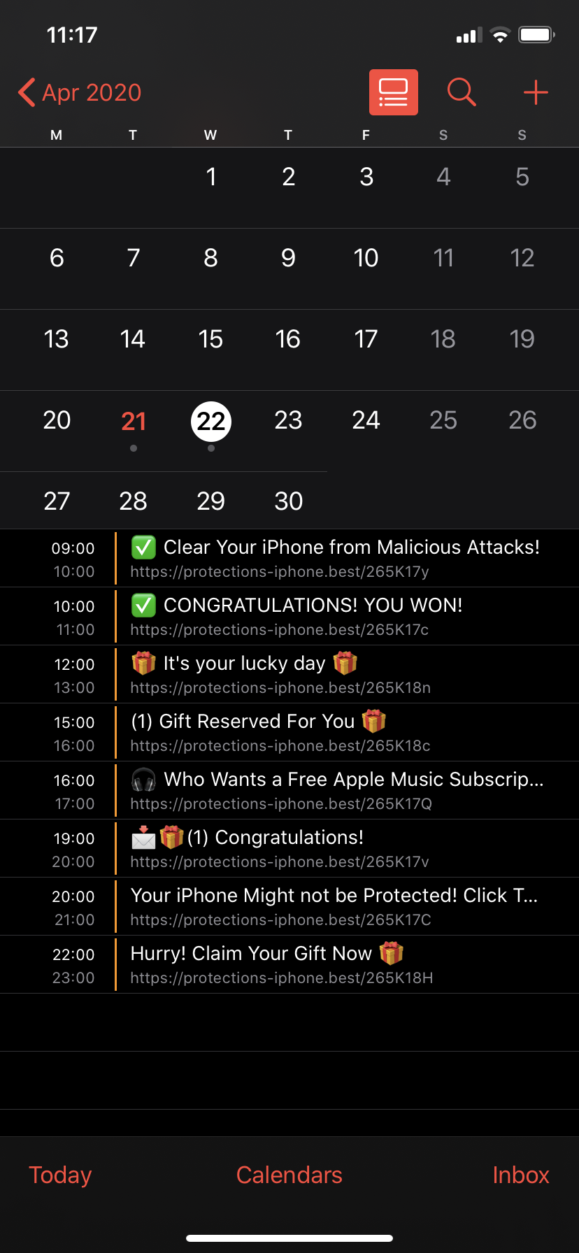 Remove Calendar Virus iPhone Apple Community