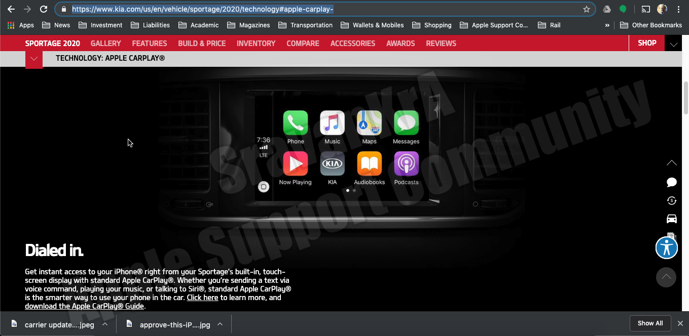 CarPlay Battery percentage Apple Community