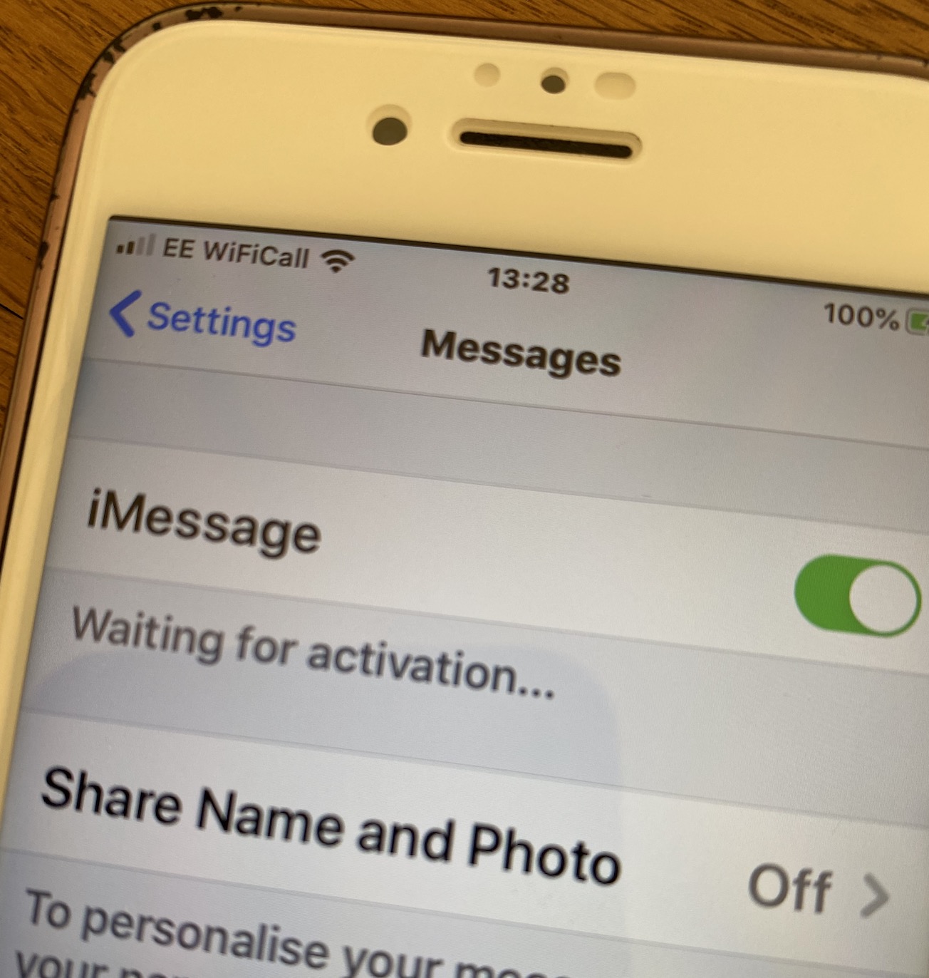 Stuck on "waiting for activation" and can… - Apple Community