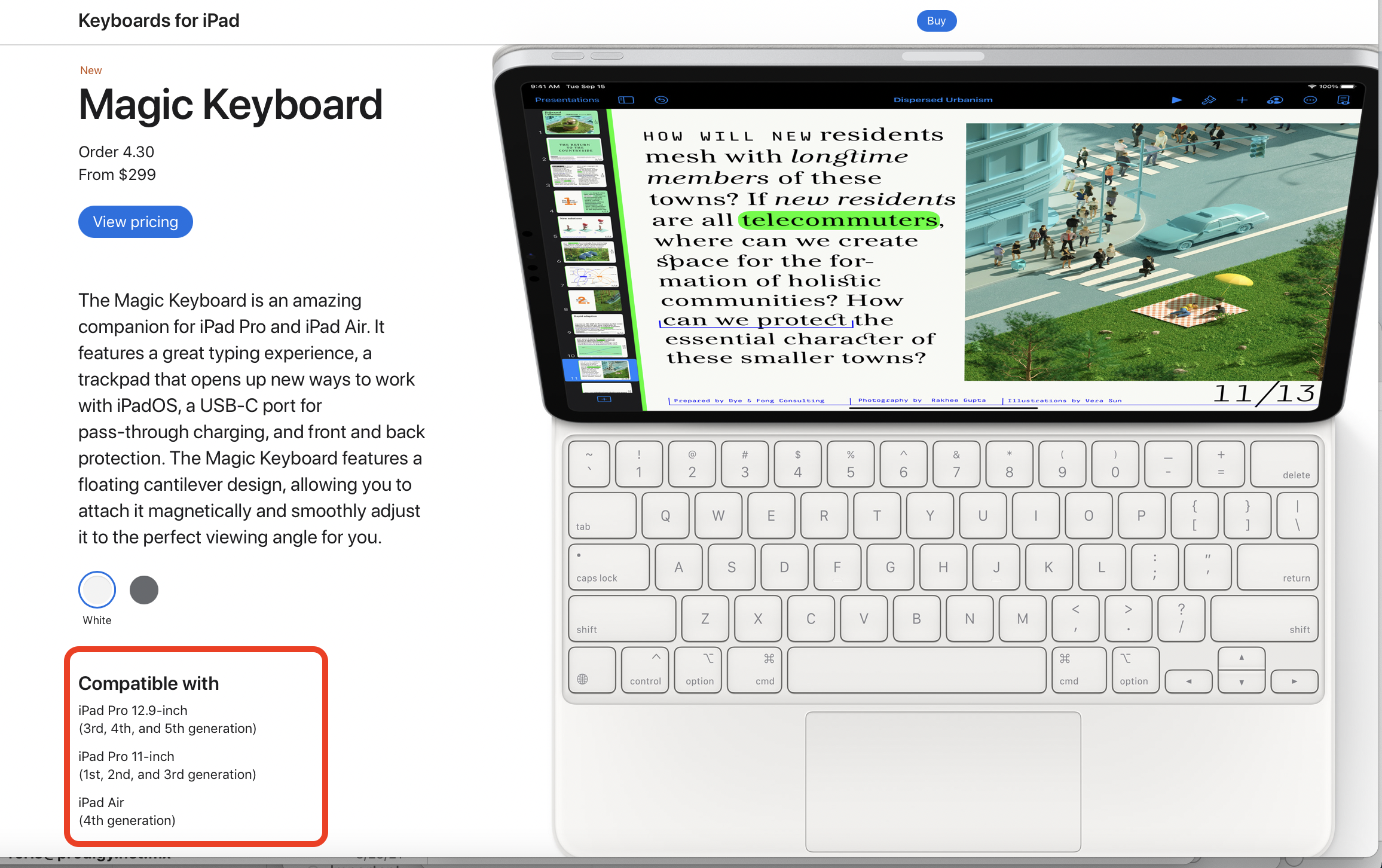 Magic keyboard compatibility for iPad Pro - Apple Community