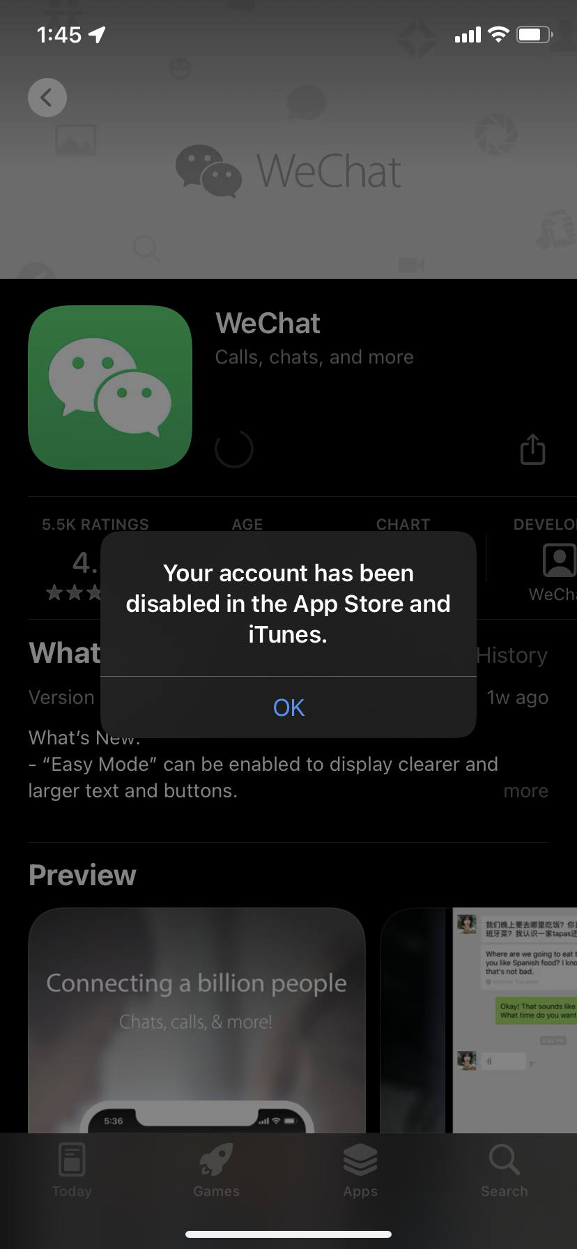 my-account-is-disabled-in-app-store-apple-community