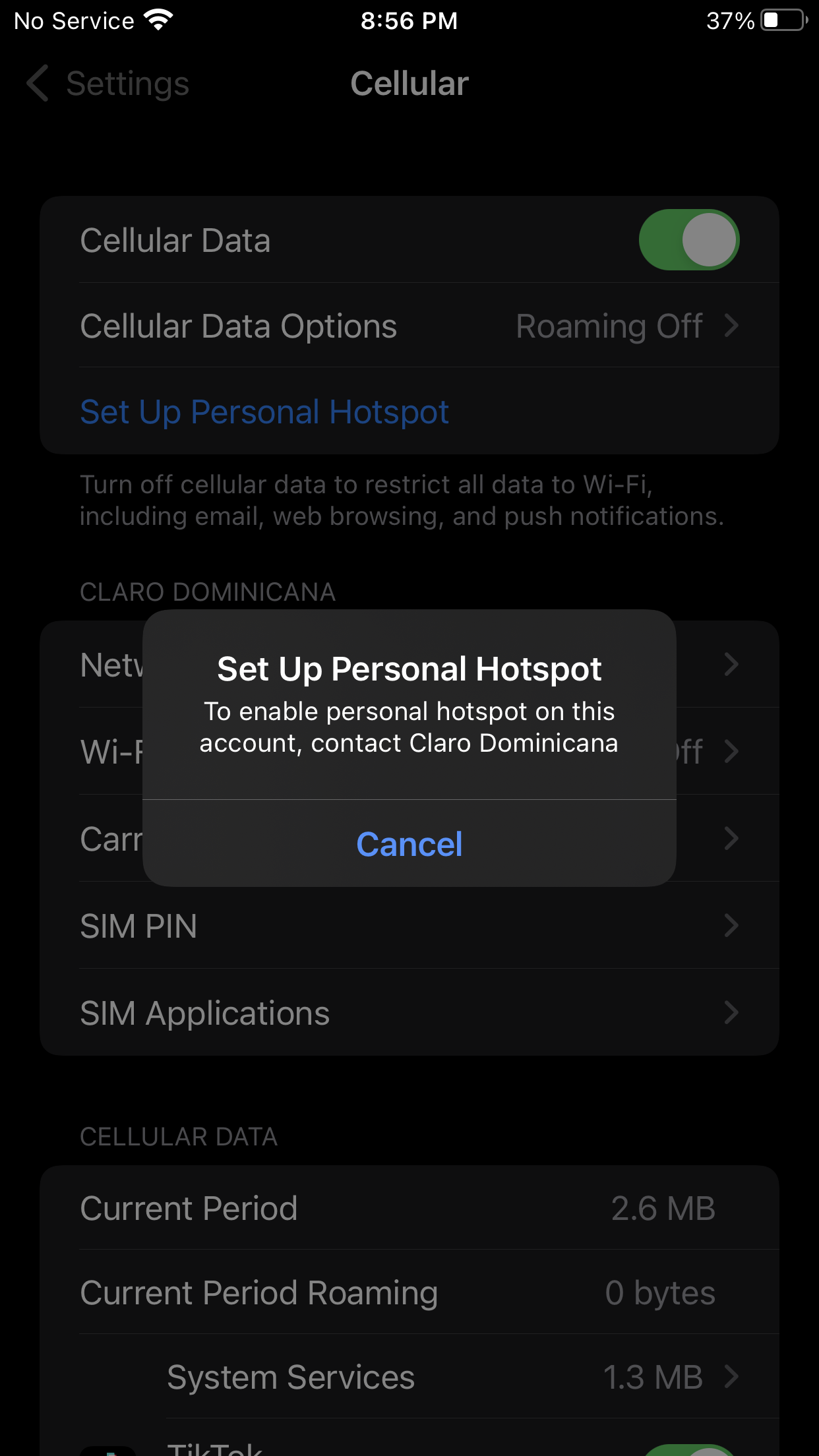 How to replace my personal hotspot in my … Apple Community