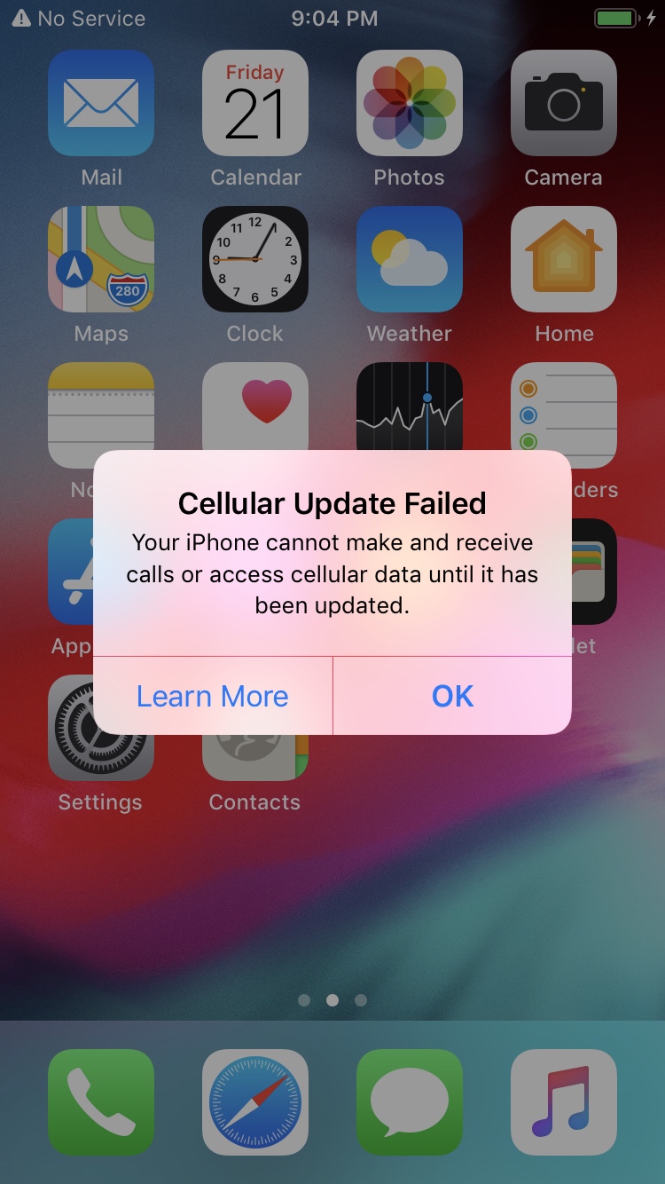 Ошибки iphone 12. Предупреждение айфон. Обновление ошибка айфон 5s. Сбой сотового обновления iphone 7. No Cellular data iphone.
