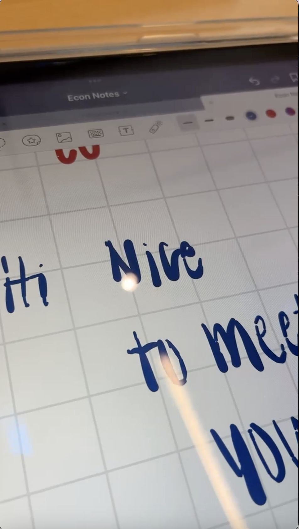 When writing with pencil, breaking lines … Apple Community