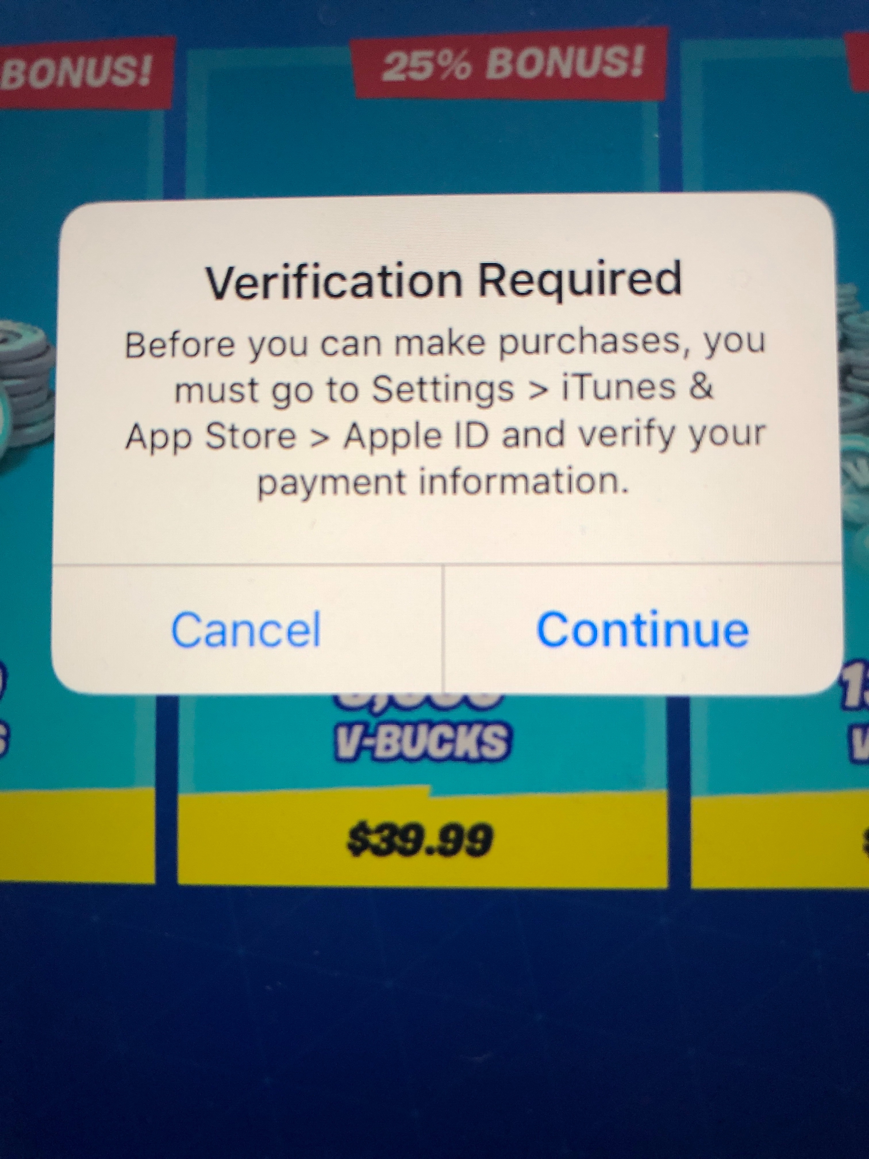 Buying V Bucks With Itunes Gift Card Apple Community