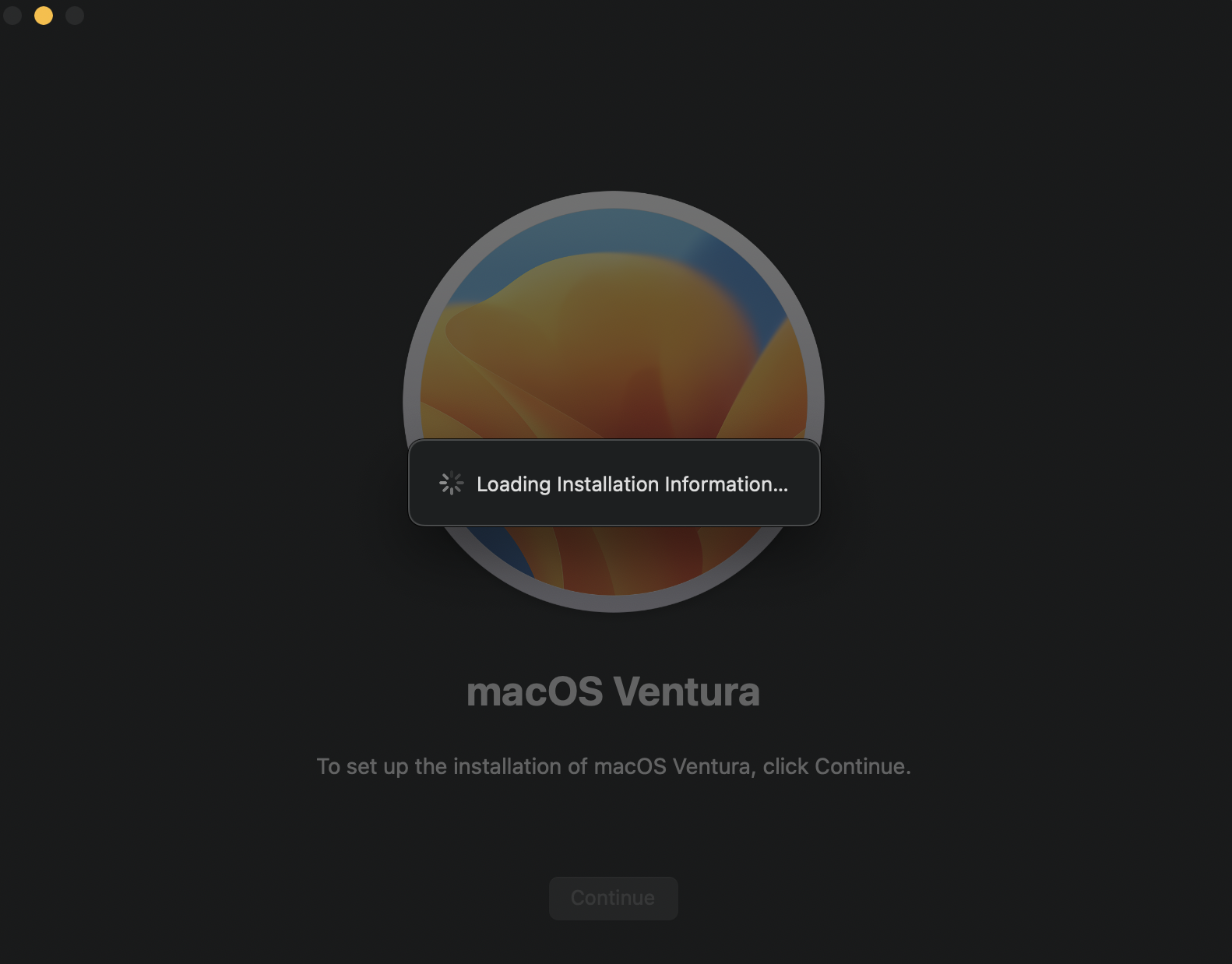 Macos Ventura Installation Error Apple Community 