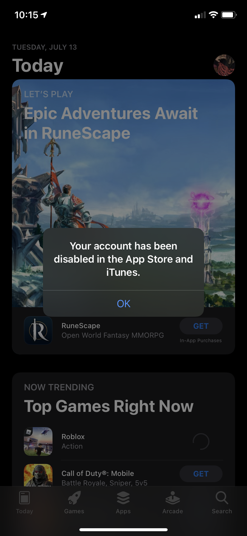 My iTunes account is disable, I really ne… - Apple Community