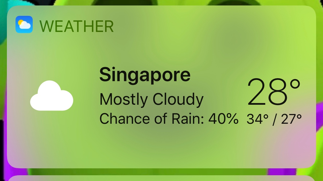 Weather widget not working - Apple Community