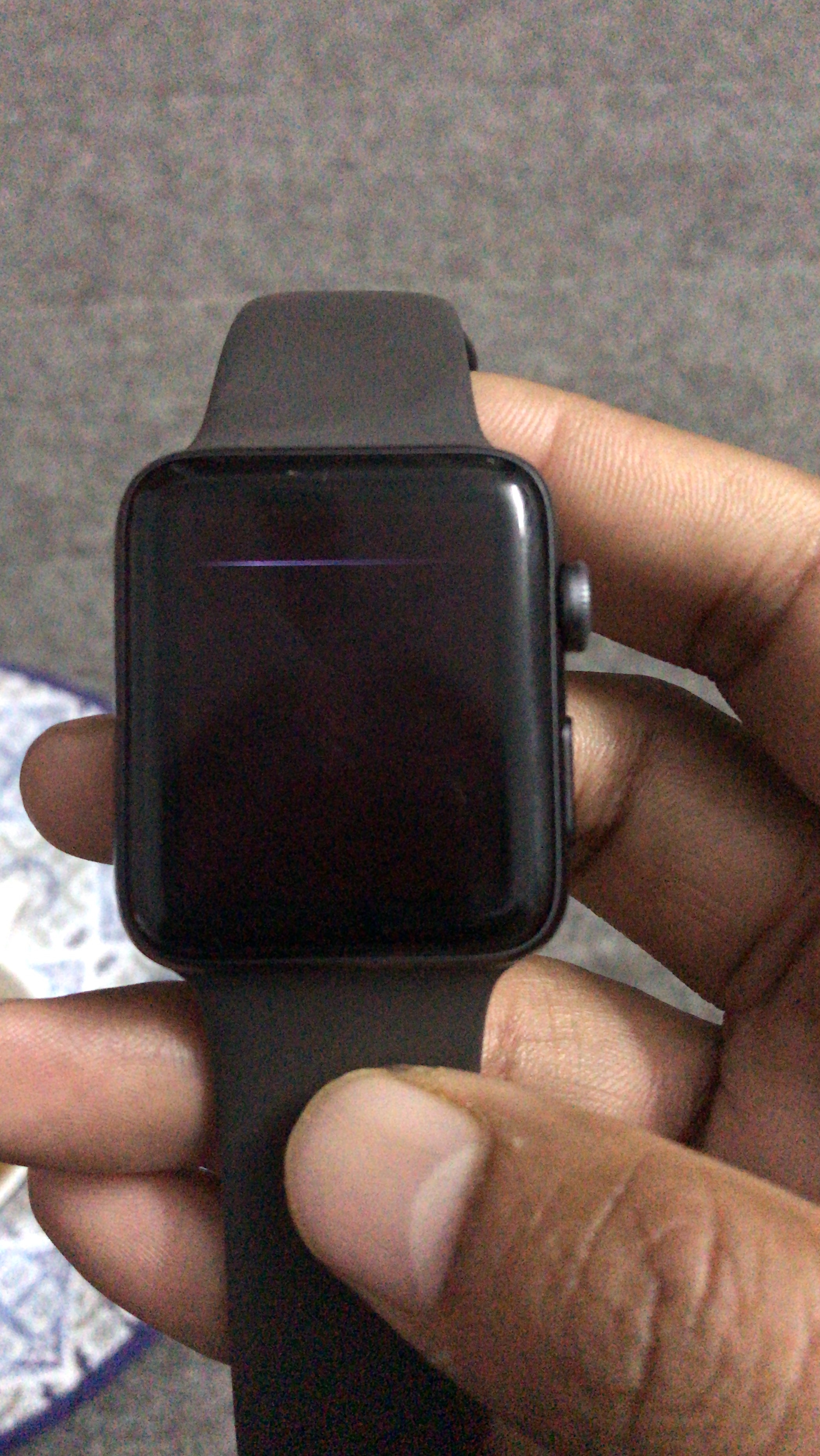 White Line Of Death On Watch Apple Community