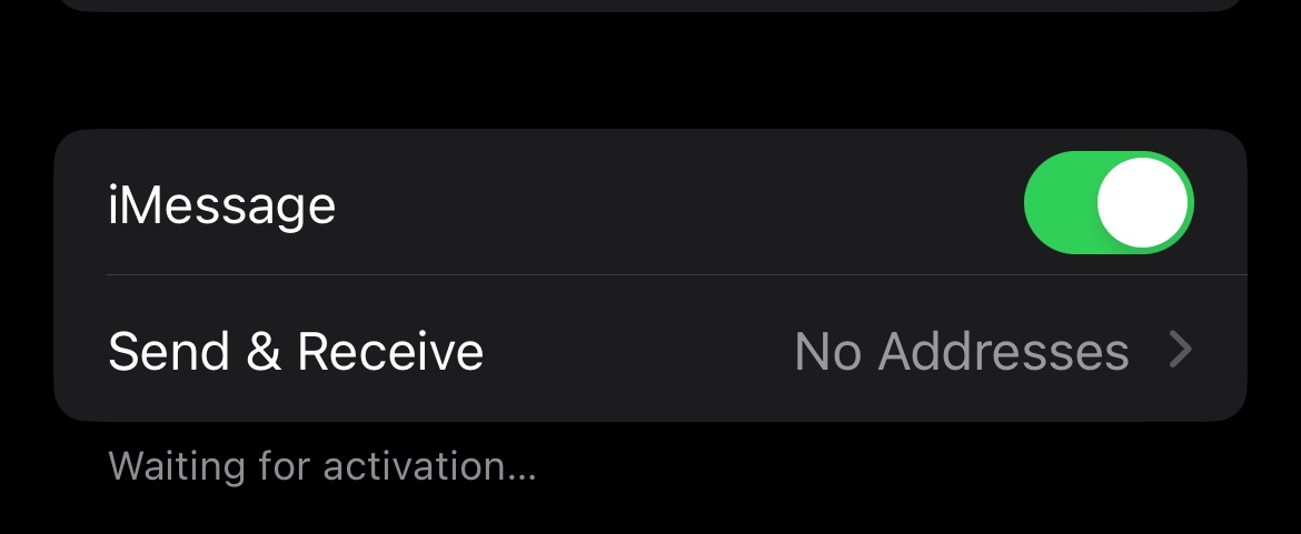 why aren’t my imessages activated ? - Apple Community
