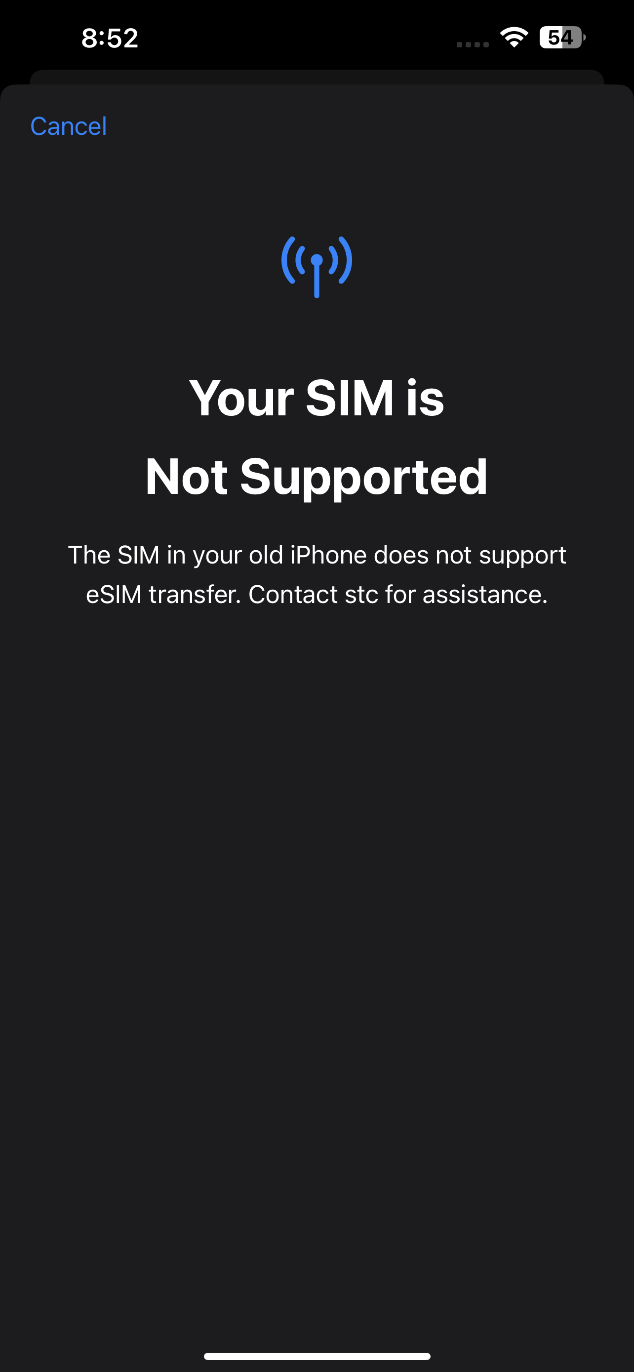 My IPhone 13 Pro Max Has An ESIM Issue Apple Community