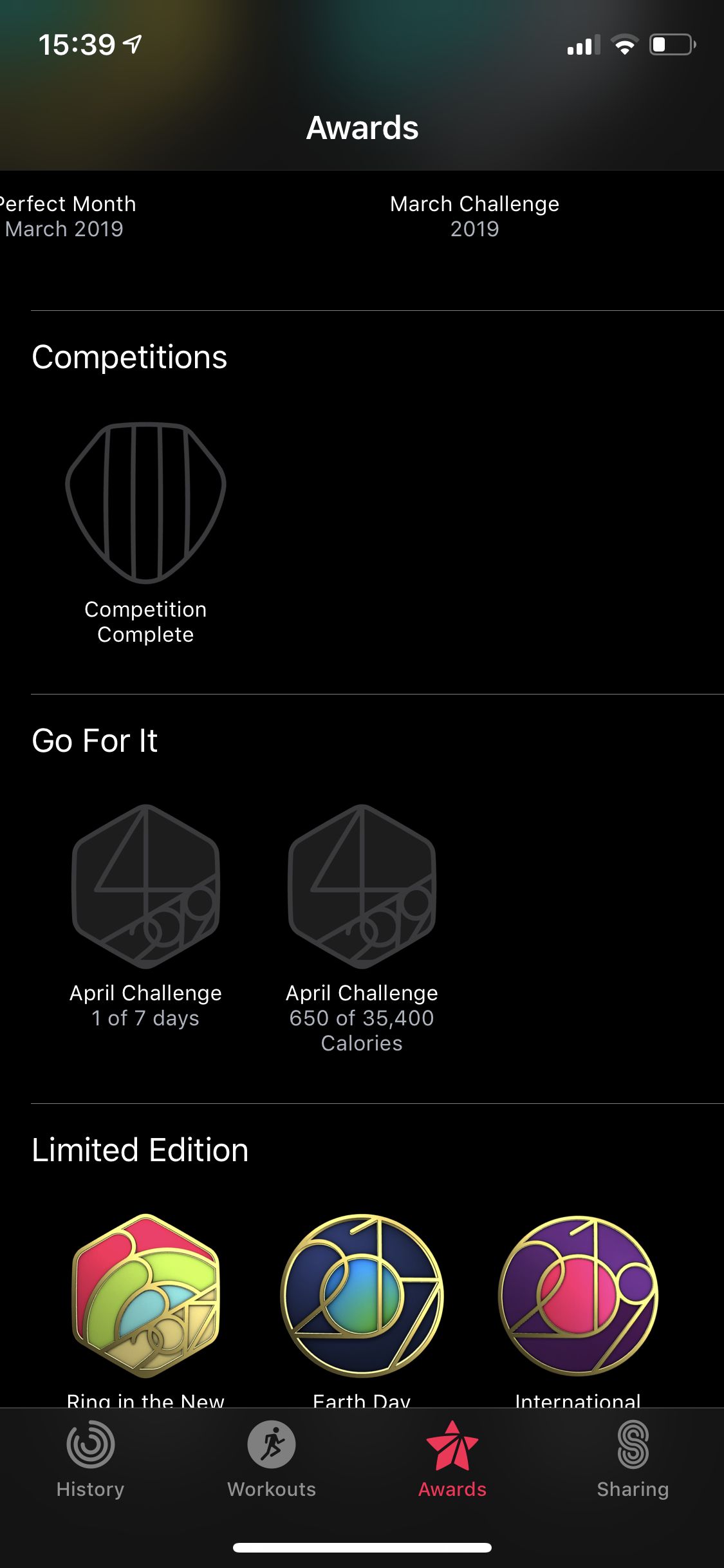 Apple on sale watch challenges