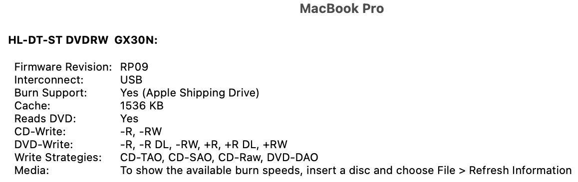 Apple USB SuperDrive no longer supported … - Apple Community