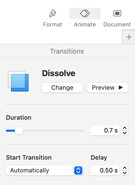 looping recorded keynote slideshow Apple Community