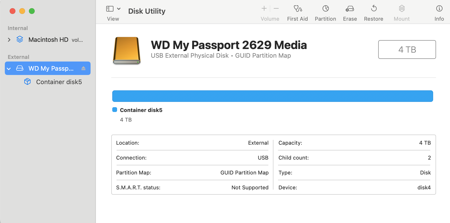 Requirements for Time Machine External HD? Apple Community