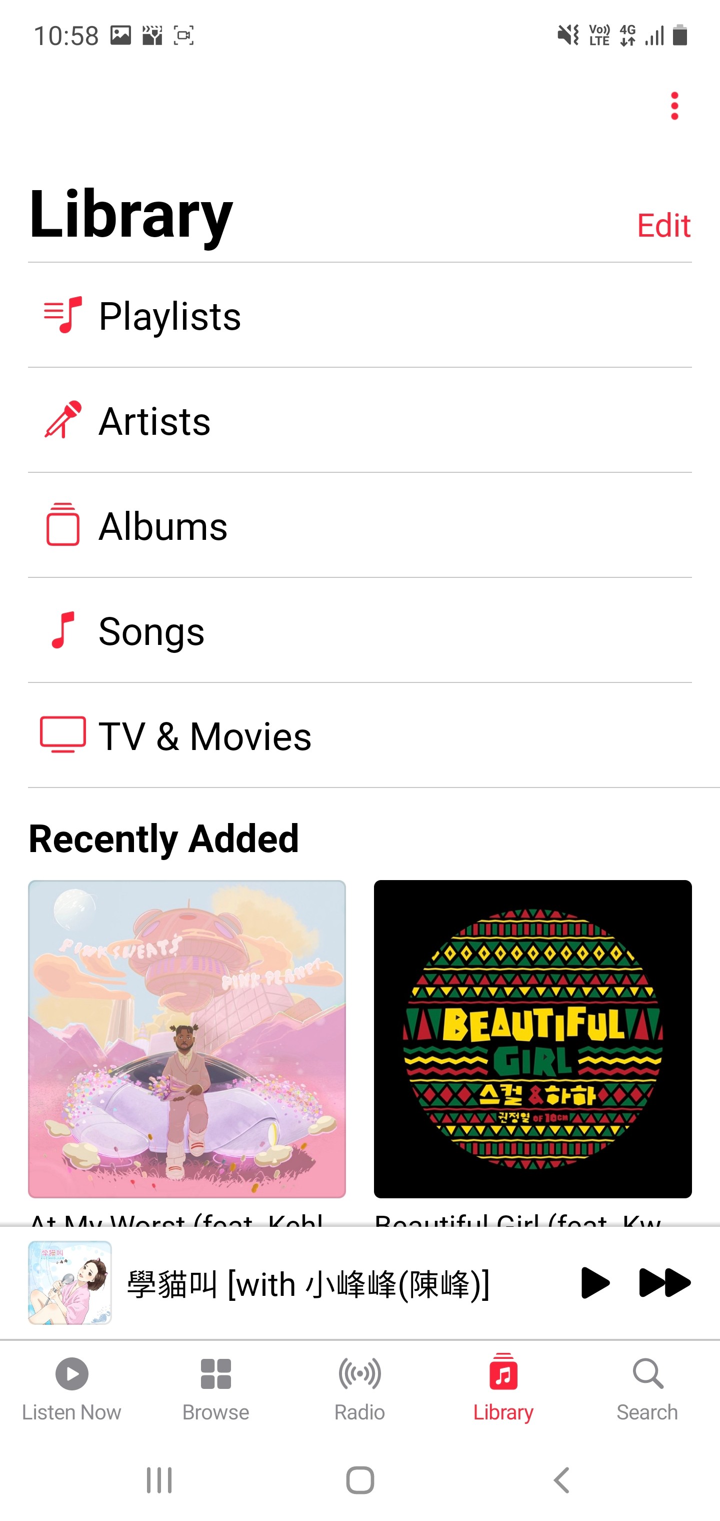 Apple Music] via Shazam Homepage (nicht die App) bis zu 3