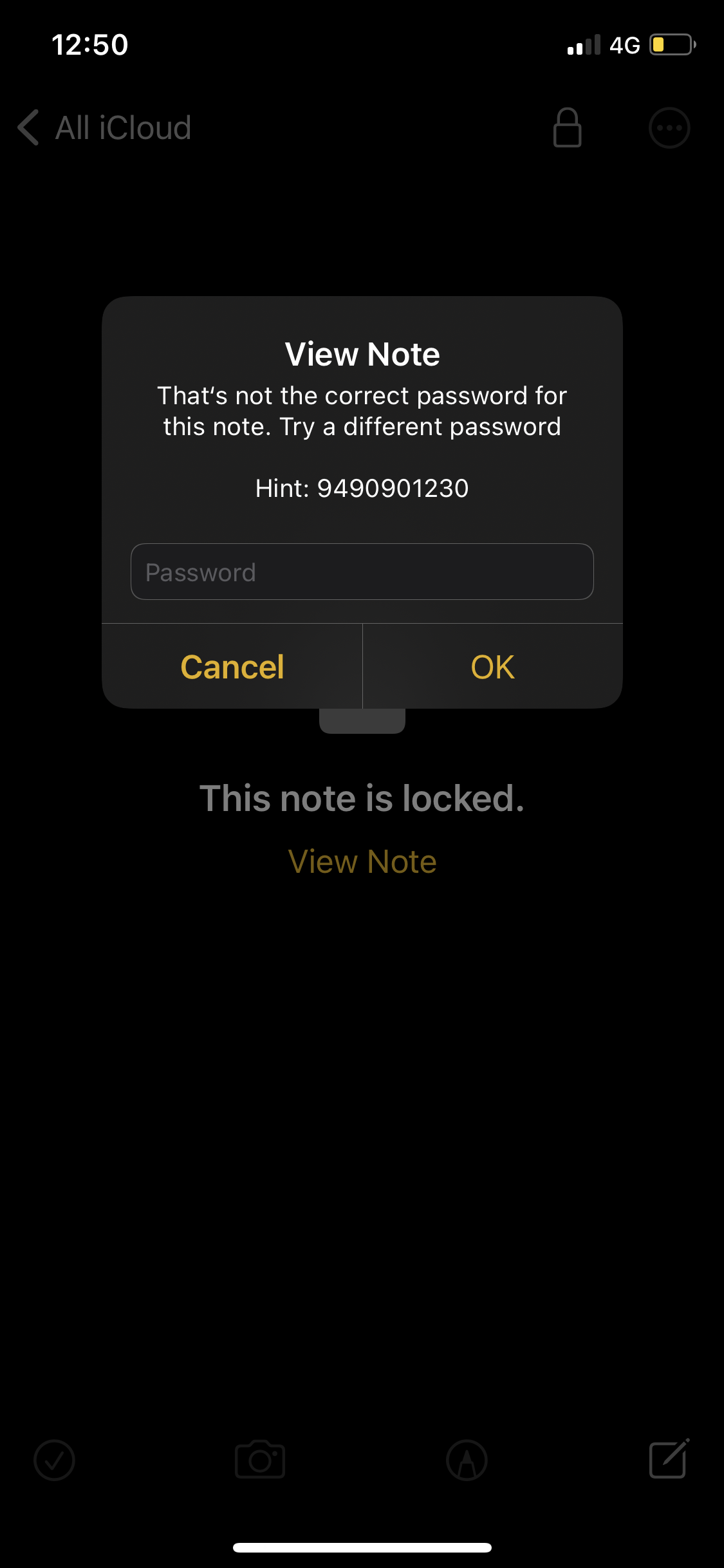 I forgot my notes password - Apple Community