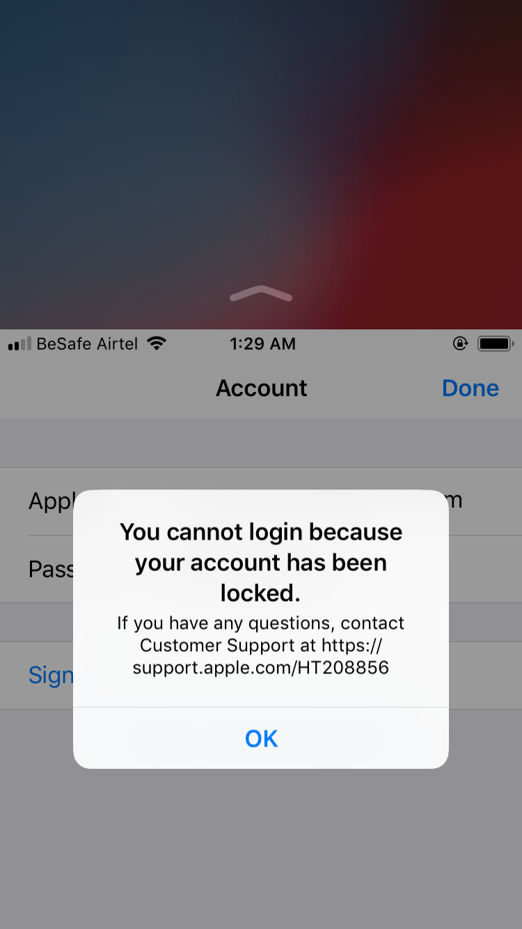 My Apple ID Is Disabled - Apple Community