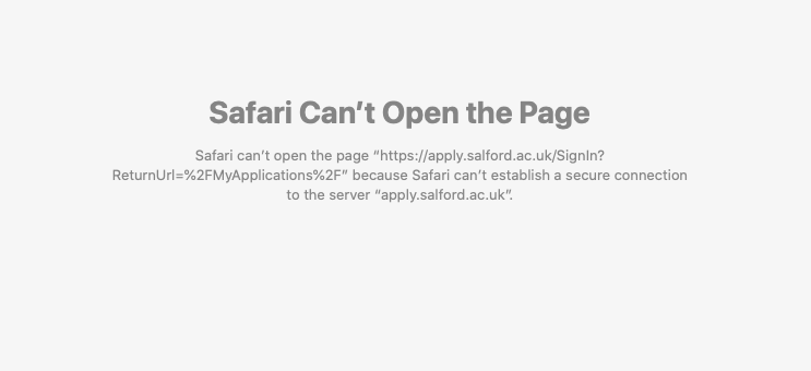 safari can't display images