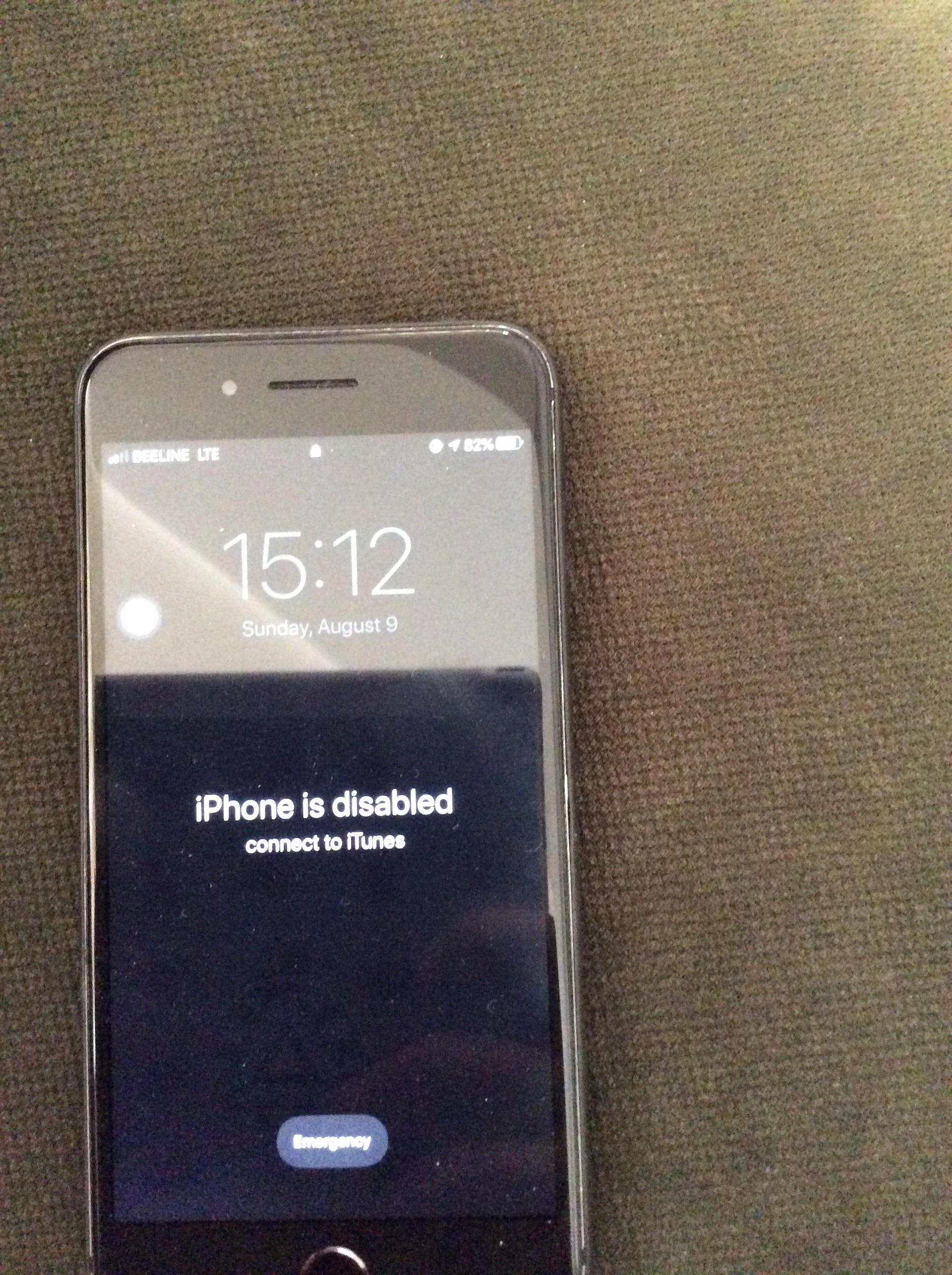 My iPhone is disabled Apple Community