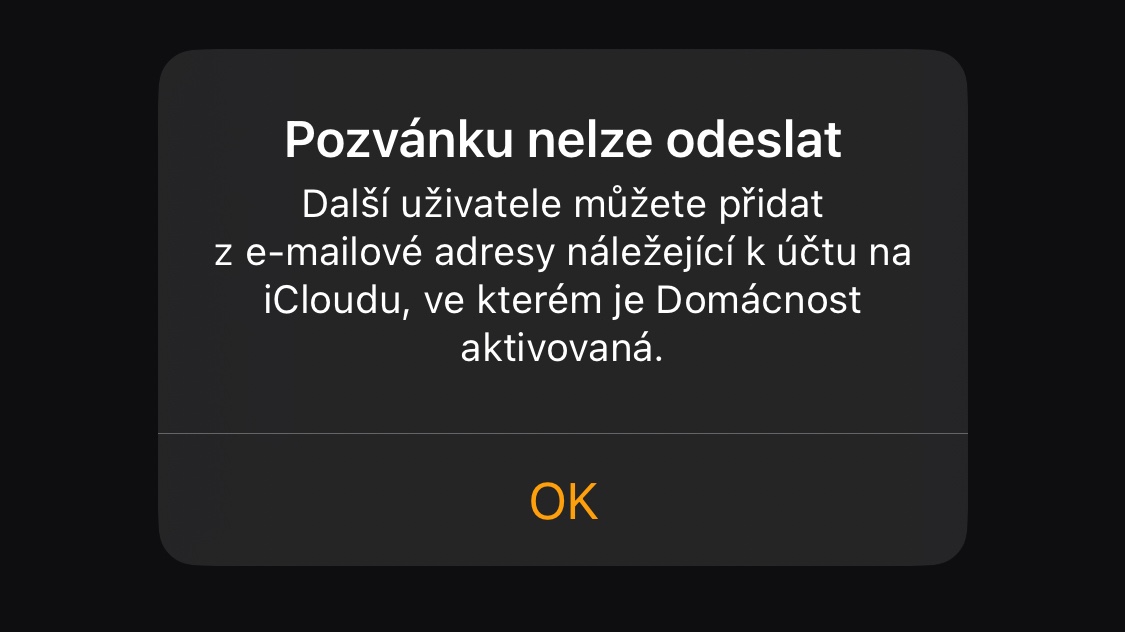 Cant send an invitation to Homekit - Apple Community