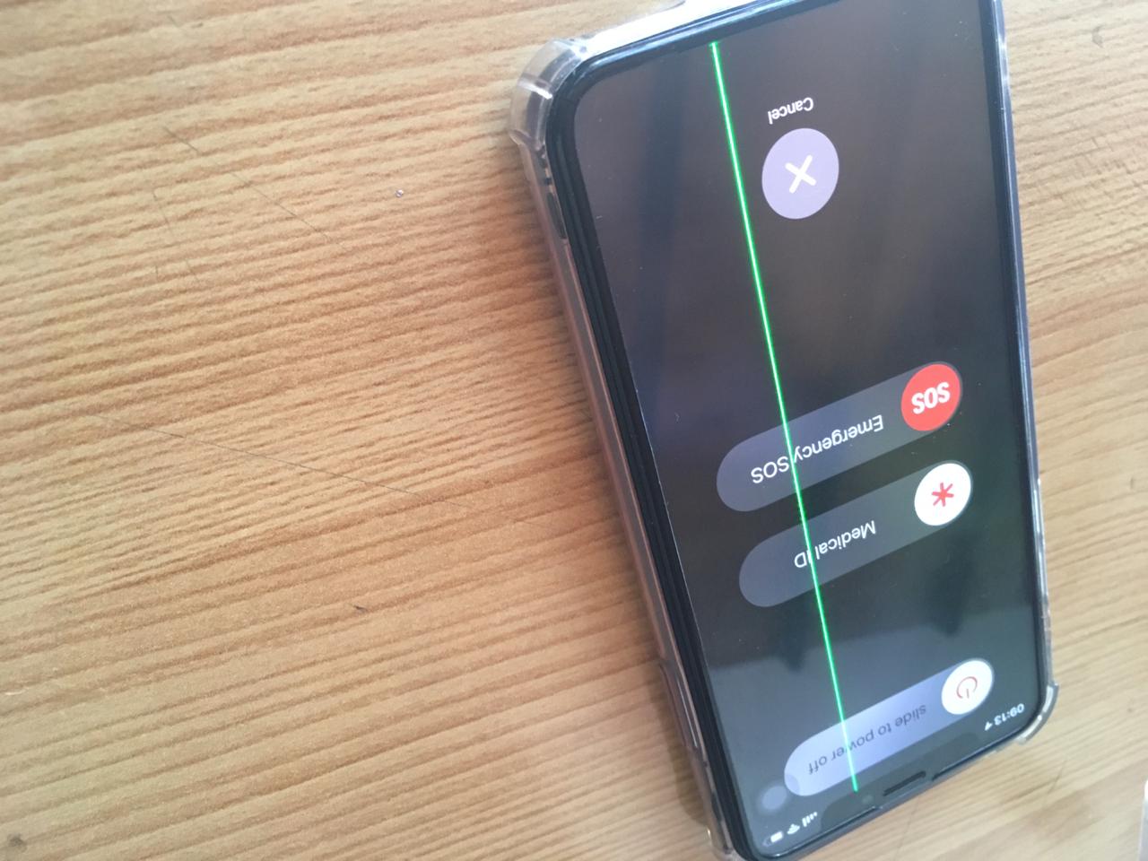 Iphone X Green Line Issue Apple Community