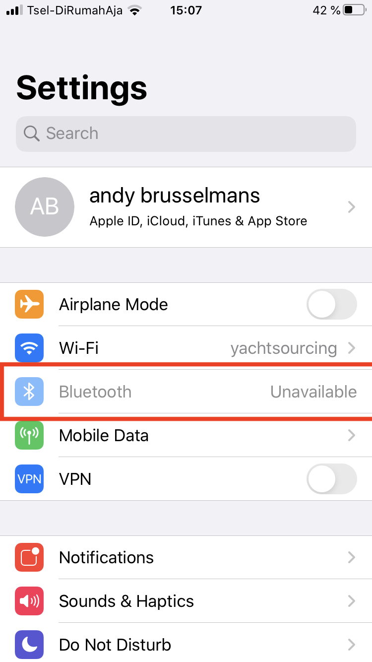 Bluetooth Iphone 30 "Unavailable" - Apple Community