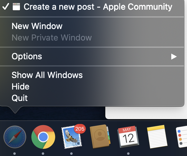 open private window in safari on mac