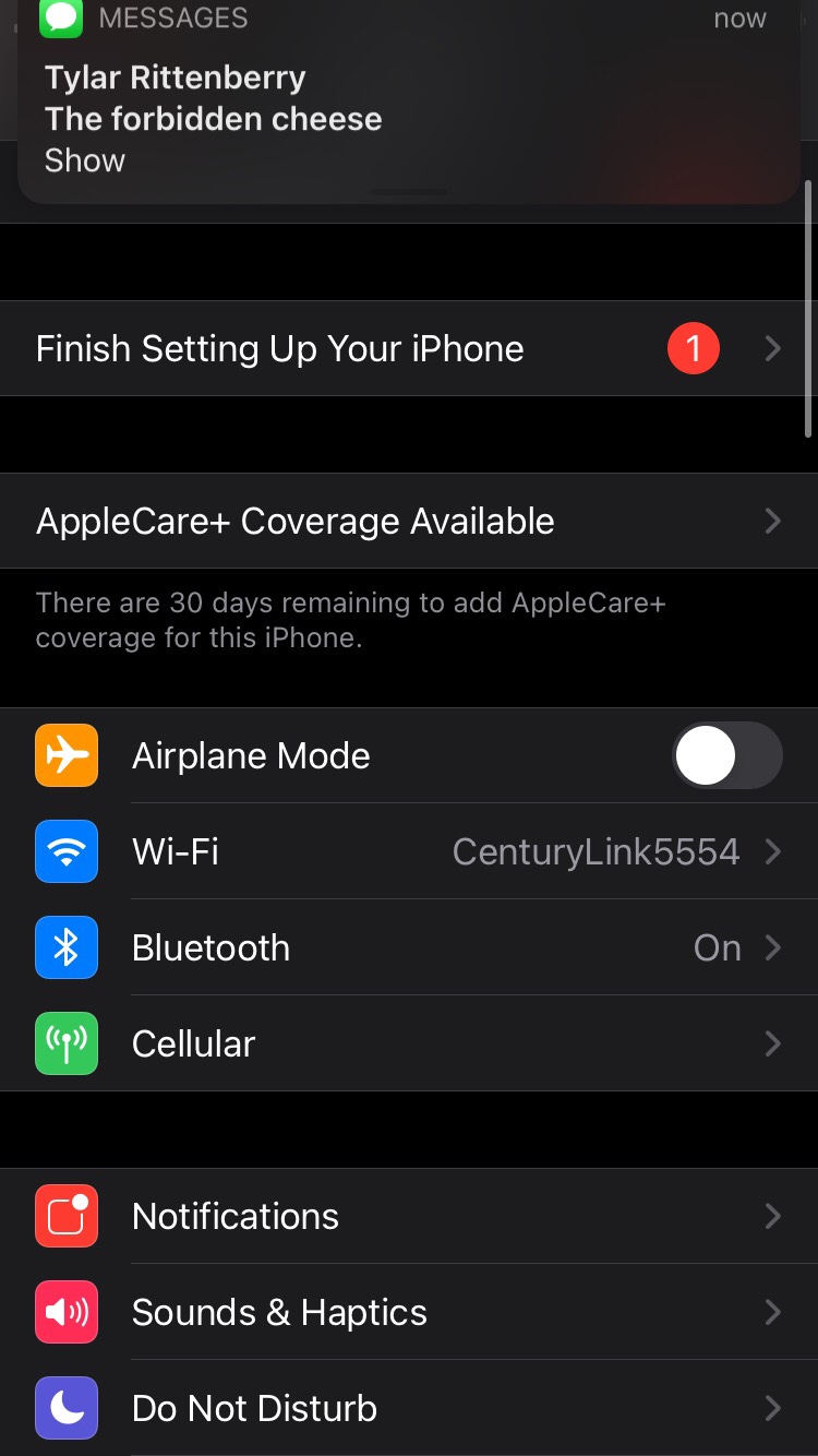 My hotspot button disappeared Apple Community