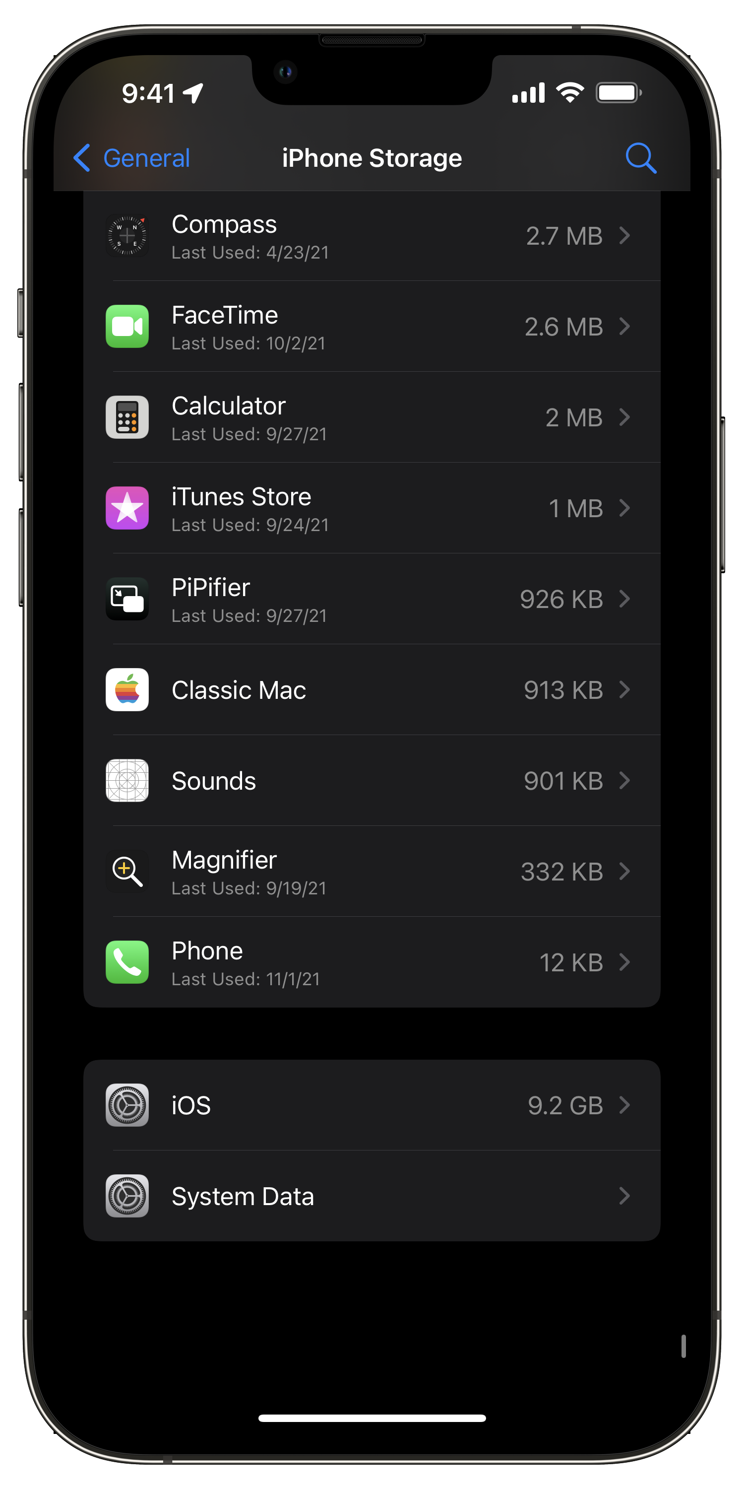 iOS storage for iOS 15.1?? - Apple Community