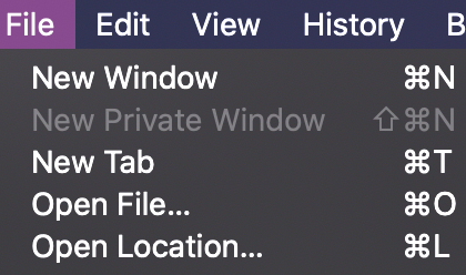 safari private window grayed out