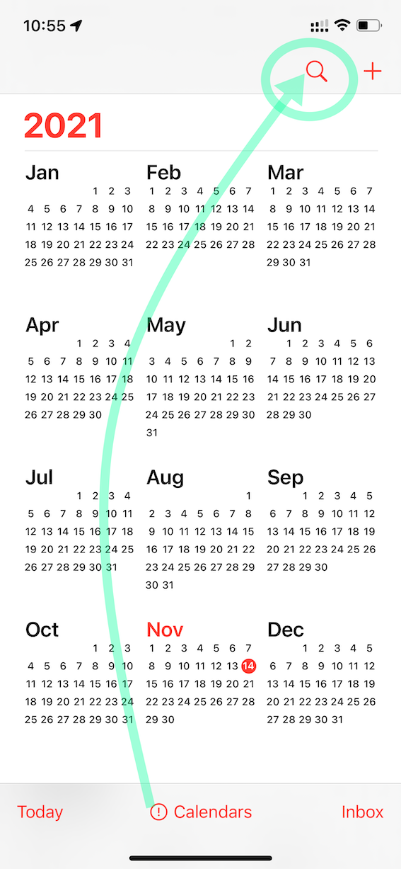 How to search calendar past a year Apple Community