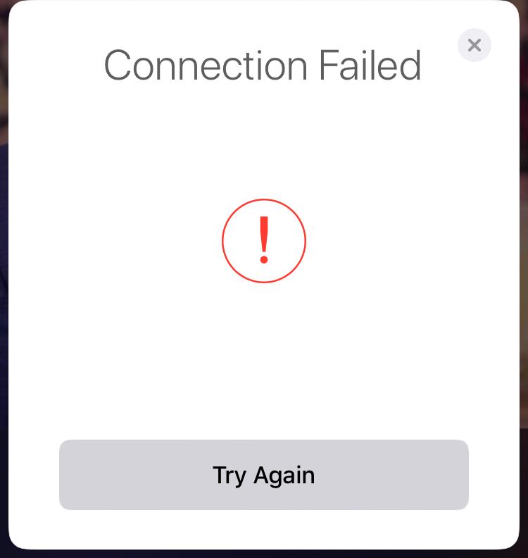 AirPods connection failed Apple Community