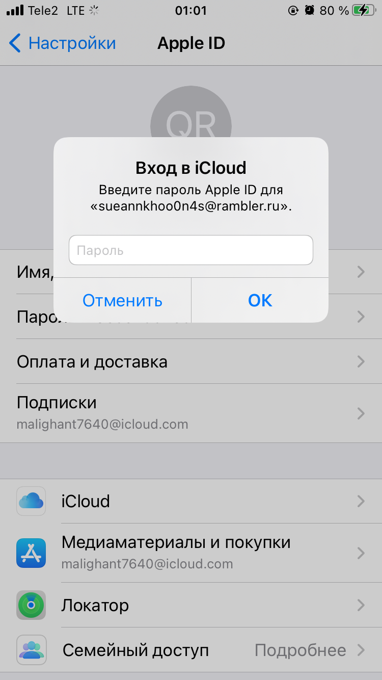 Не могу выйти с чужого iCloud, обманули м… - Apple Community