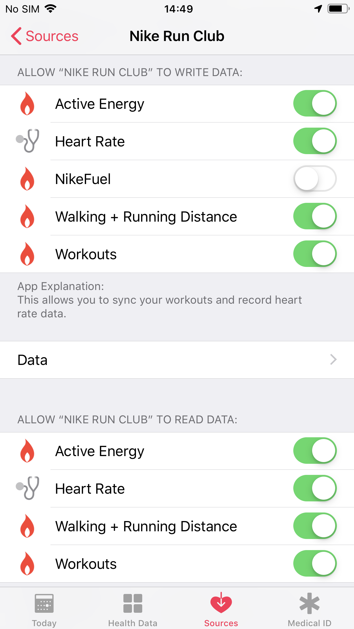 nike run heart rate apple watch