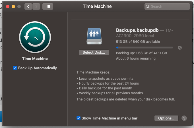 Time Machine Won't Access My TM Back-Up D… - Apple Community
