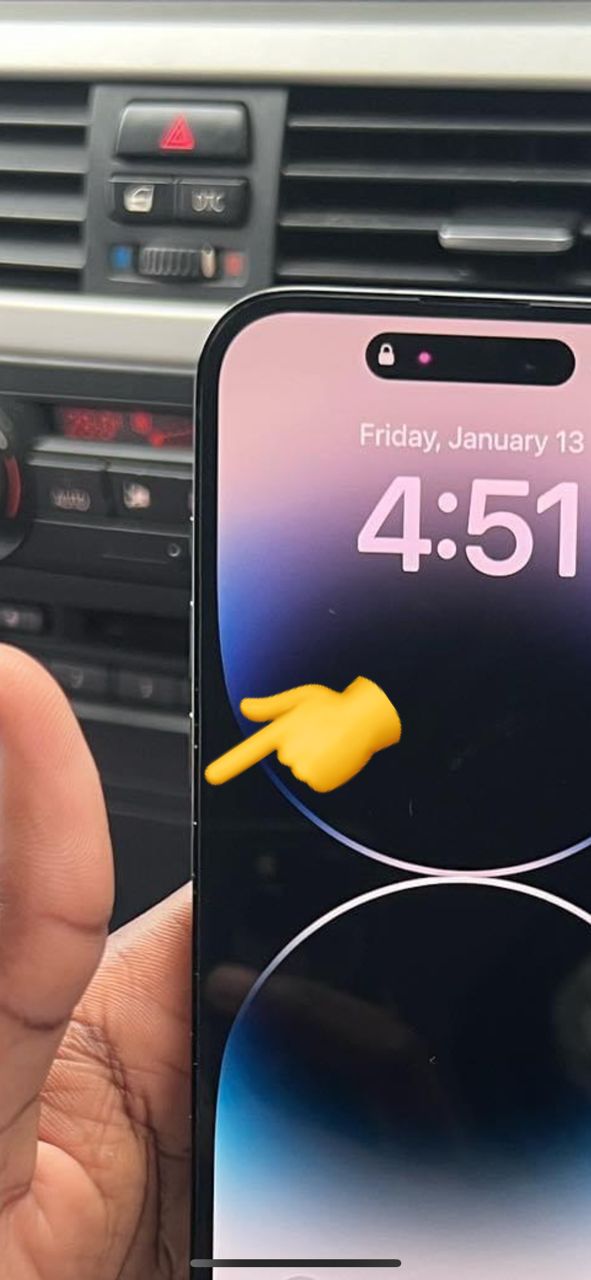 White dots on iphone edges Apple Community