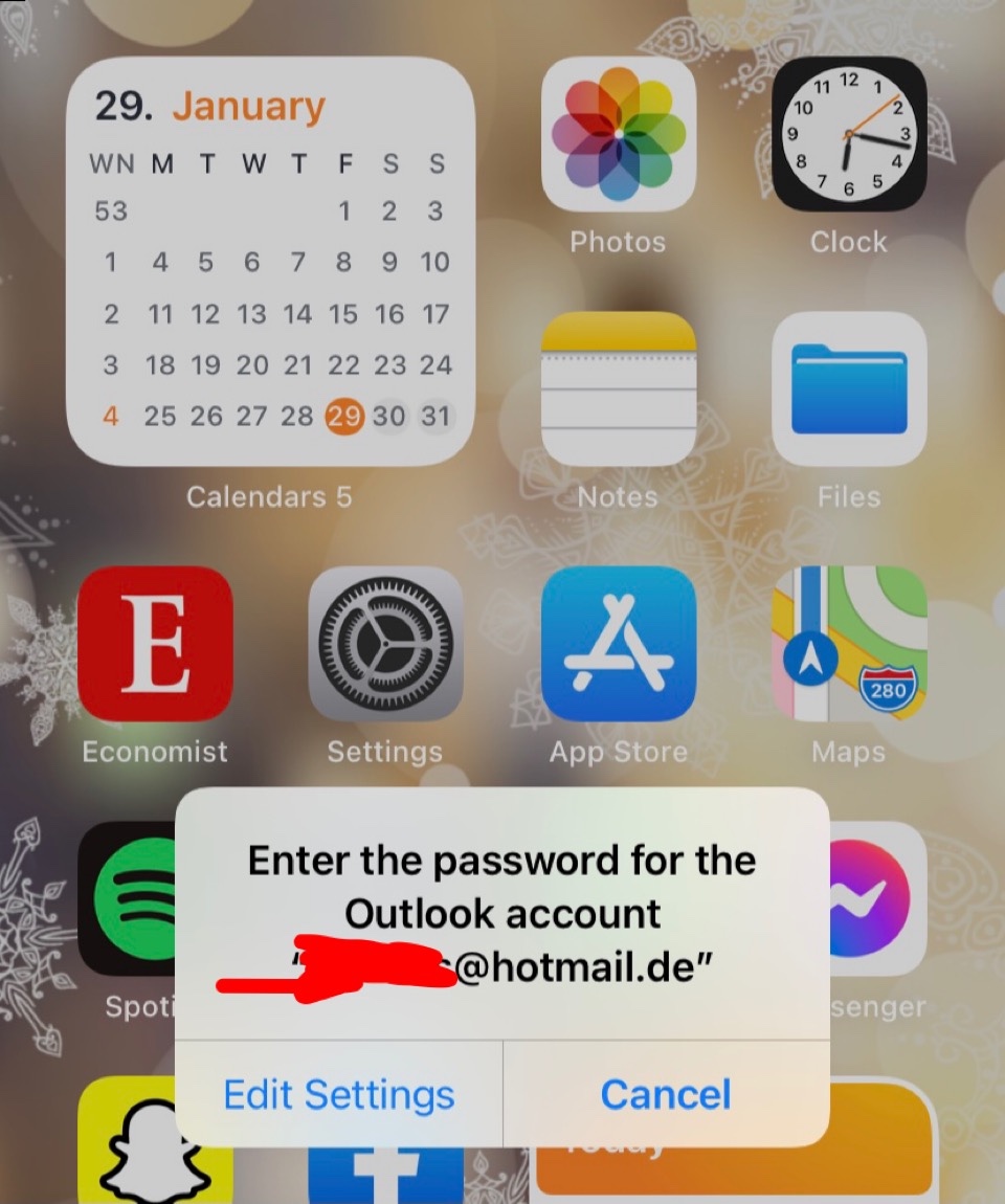 iPhone keeps asking for outlook password Apple Community